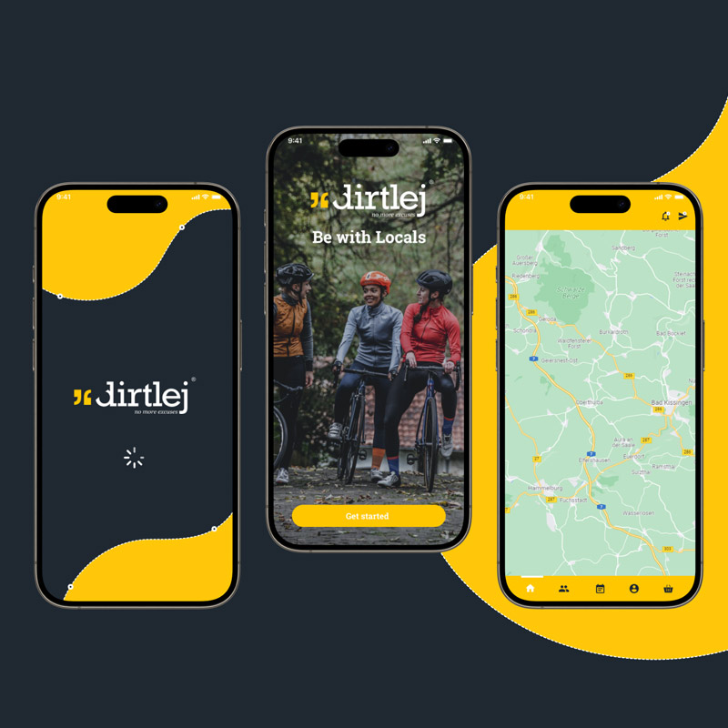 dirtletj Mobile App by Karan Singh UI/UX Designer