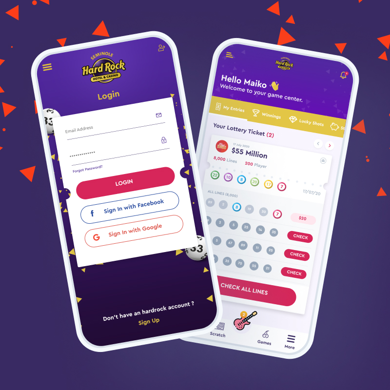 Lotto Mobile App Design by Karan Singh UI/UX Designer